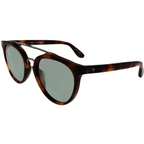 Bono Signature Collection Sonnenbrille Matt Honig Havana , Herren, Größe: 51 MM - Revo - Modalova