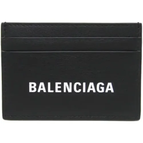 Pre-owned Leather wallets , female, Sizes: ONE SIZE - Balenciaga Vintage - Modalova