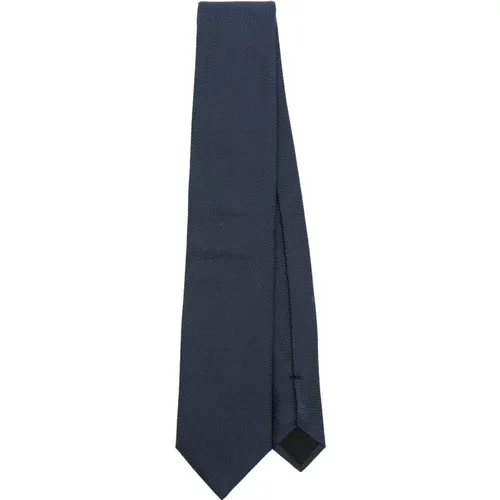 Luxury Silk Tie Made in Italy , male, Sizes: ONE SIZE - Hugo Boss - Modalova