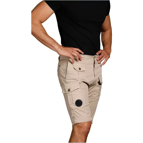 Cargo Bermuda Shorts aus Stretch-Baumwolle , Herren, Größe: XL - Mason's - Modalova