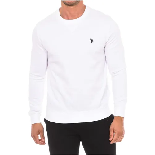 Rundhalsausschnitt Pullover , Herren, Größe: 2XL - U.S. Polo Assn. - Modalova