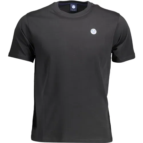 Short Sleeve T-Shirt with Logo , male, Sizes: XL - North Sails - Modalova