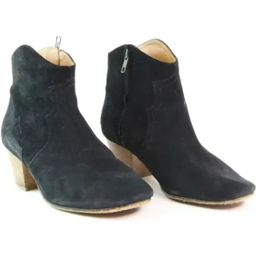 Suede Heeled Boots - Size 37 , unisex, Sizes: 4 UK - Isabel Marant Pre-owned - Modalova