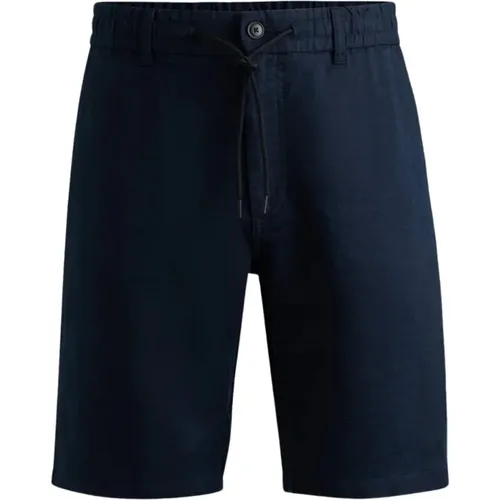 Chino Shorts , male, Sizes: W30, W31 - Hugo Boss - Modalova