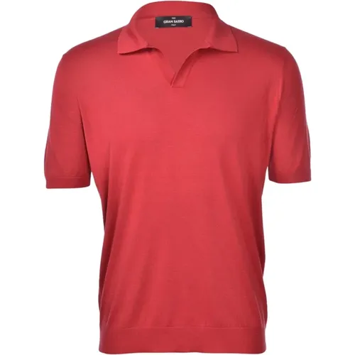 T-Shirts , male, Sizes: M, XL, L - Gran Sasso - Modalova