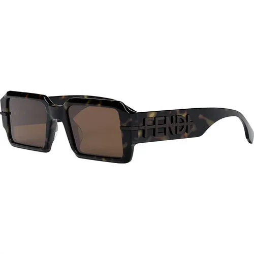 Stylish Lens Sunglasses , unisex, Sizes: 52 MM - Fendi - Modalova