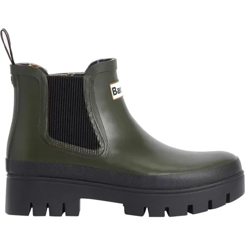 Rainy Day Stylish Rubber Boots , female, Sizes: 6 UK, 4 UK - Barbour - Modalova