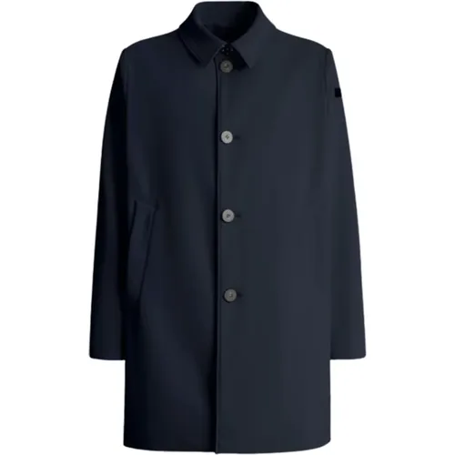 Dunkelblaue Winter Thermo Coat Jacke , Herren, Größe: 3XL - RRD - Modalova