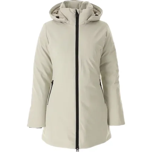 Cream Coats for All Weather , female, Sizes: M, XS, S, L - Save The Duck - Modalova