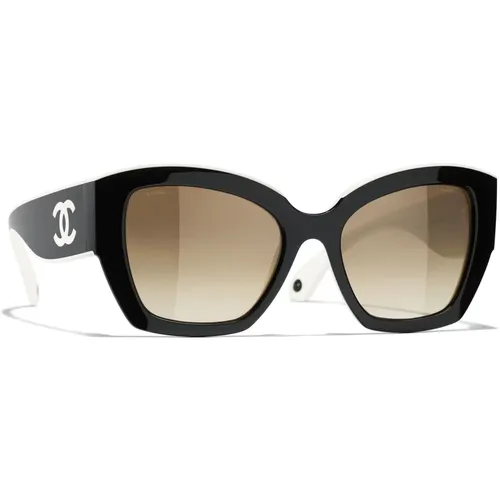 Ch6058 165651 Sunglasses , female, Sizes: 53 MM - Chanel - Modalova
