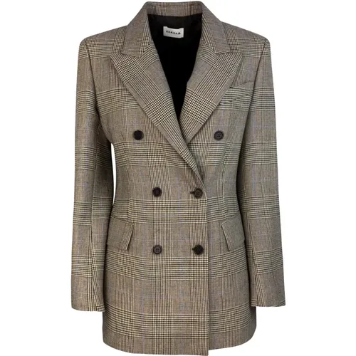 Blazer Jacket Double-Breasted Regular Fit , female, Sizes: M - P.a.r.o.s.h. - Modalova