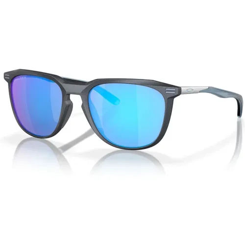 Thurso Sunglasses - Grey Blue/Sapphire , male, Sizes: 54 MM - Oakley - Modalova
