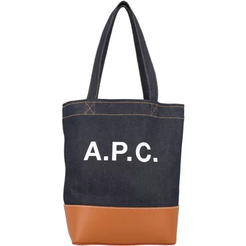 Axelle Small Tote Bag , unisex, Sizes: ONE SIZE - A.p.c. - Modalova