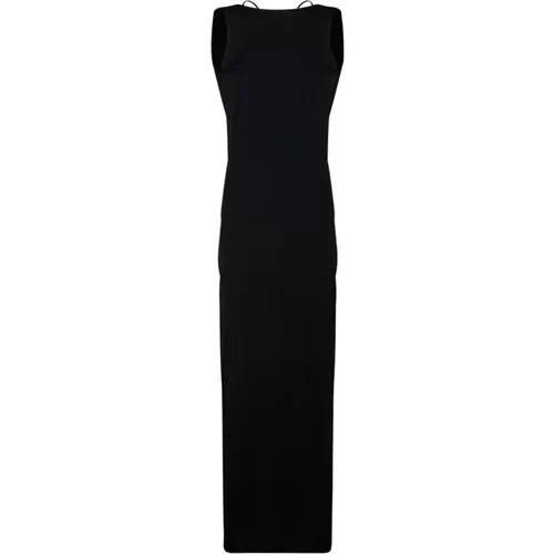 Maxi Slim Dress with Open Back , female, Sizes: M, XS - Calvin Klein - Modalova