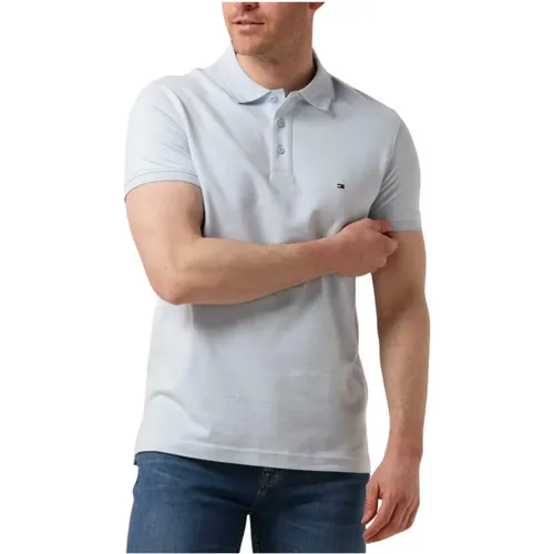 Slim Fit Polo Shirt , Herren, Größe: XL - Tommy Hilfiger - Modalova