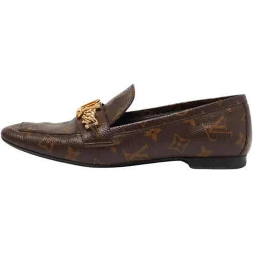 Pre-owned Canvas flats , female, Sizes: 5 UK - Louis Vuitton Vintage - Modalova