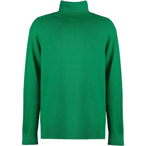 Luxuriöser Cashmere Rollkragenpullover , Herren, Größe: XL - Malo - Modalova