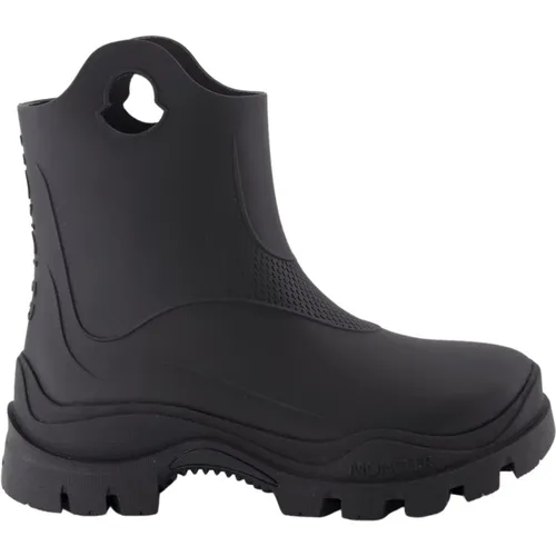 Wasserdichte Slip-On Regenstiefel , Damen, Größe: 36 EU - Moncler - Modalova