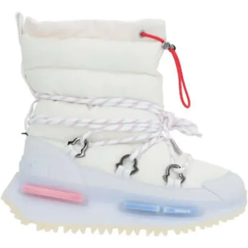 Weiße Genius Stiefel von x adidas - Moncler - Modalova