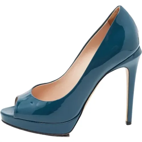 Pre-owned Leather heels , female, Sizes: 3 UK - Fendi Vintage - Modalova