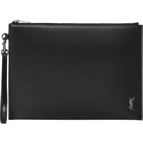 Bags with YSL i-Pad Holder , male, Sizes: ONE SIZE - Saint Laurent - Modalova