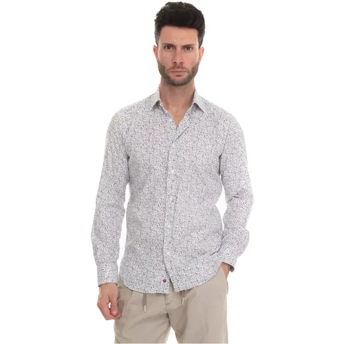 Italienisches Casual Hemd , Herren, Größe: 4XL - Càrrel - Modalova