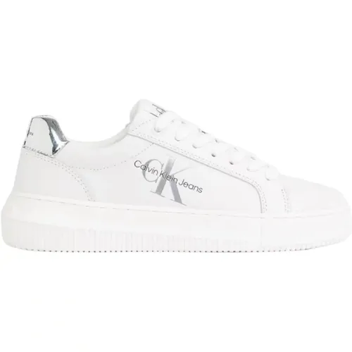 Chunky Cupsole Laceup Sneakers , Damen, Größe: 36 EU - Calvin Klein - Modalova