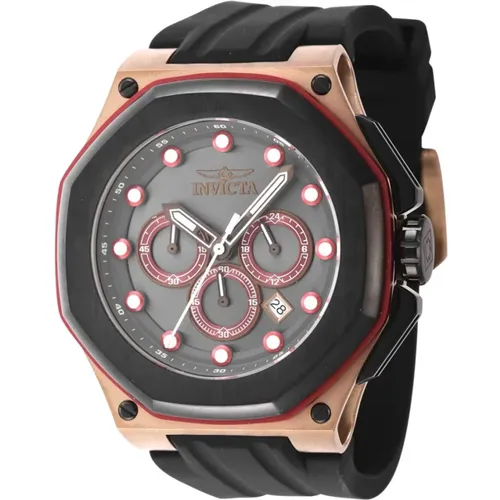 Akula 46150 Men's Quartz Watch , male, Sizes: ONE SIZE - Invicta Watches - Modalova