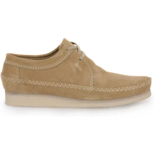 Flats , male, Sizes: 9 UK - Clarks - Modalova