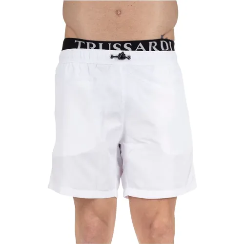 Sportliche Herren Badehose mit Reißverschluss , Herren, Größe: 2XL - Trussardi - Modalova