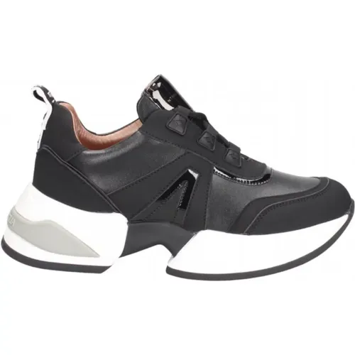 Marble Eco-Leather Sneakers , female, Sizes: 5 UK, 2 UK - Alexander Smith - Modalova
