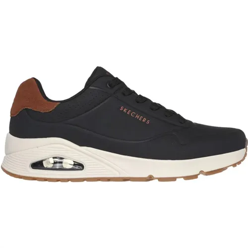 Air-Cooled Memory Foam Jogging Sneaker , Herren, Größe: 41 1/2 EU - Skechers - Modalova