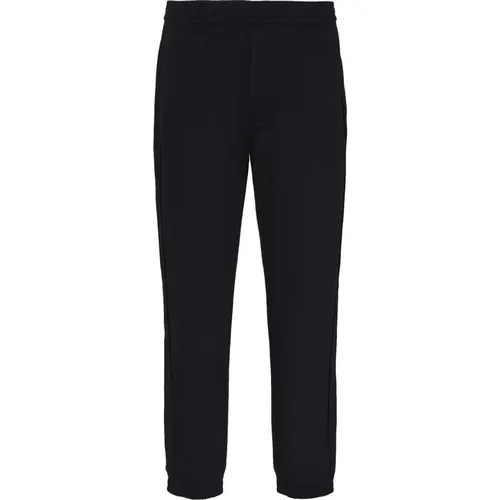 Satin Jogger Hose mit Kontrastband - Armani Exchange - Modalova