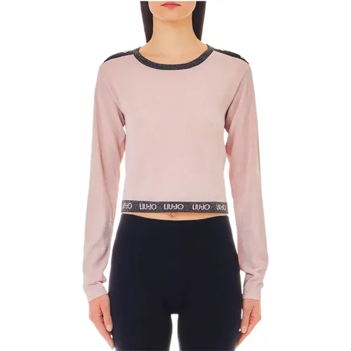 Rose Plie Lux Pullover Liu Jo - Liu Jo - Modalova