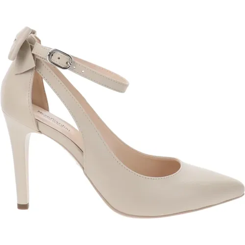 Leather High Heel Shoes with Buckle , female, Sizes: 6 UK, 4 UK - Nerogiardini - Modalova