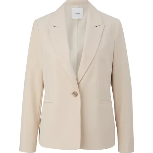 Blazers , female, Sizes: L, 2XL, M - s.Oliver - Modalova