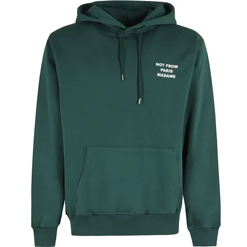 Slogan Hoodie , male, Sizes: L, M, S - Drole de Monsieur - Modalova