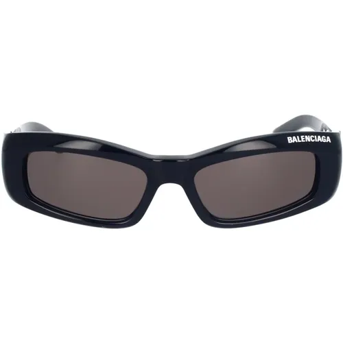 Sleek and Original Sunglasses Bb0266S 001 , unisex, Sizes: 57 MM - Balenciaga - Modalova