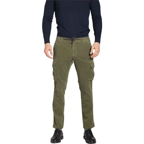 Samt Cargo Hose Extra Slim Fit , Herren, Größe: S - Mason's - Modalova