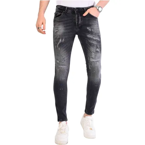 Slim Fit Herren Skinny Jeans - 1061 - Local Fanatic - Modalova