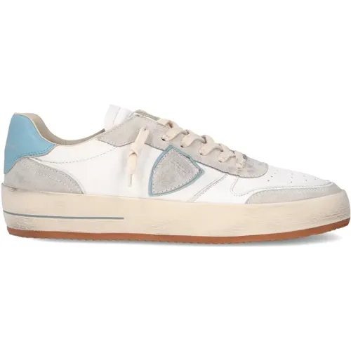 Sneakers Nice Tennis , Herren, Größe: 42 EU - Philippe Model - Modalova