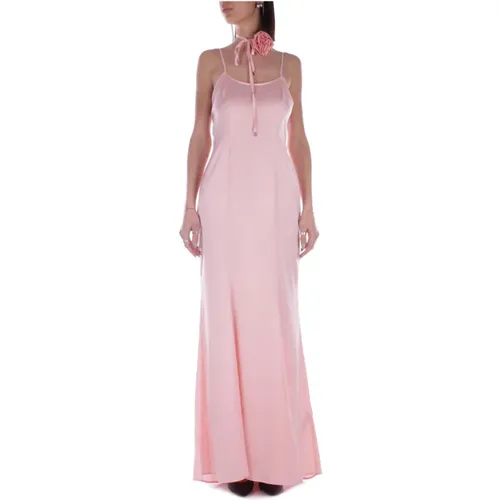 Floral Zipper Dress , female, Sizes: S, M - Blugirl - Modalova