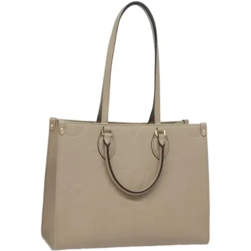 Pre-owned Leather totes , female, Sizes: ONE SIZE - Louis Vuitton Vintage - Modalova