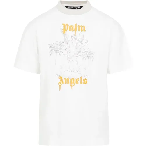 Angel Pencil Tee , Herren, Größe: M - Palm Angels - Modalova