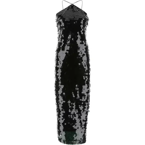 Embellished polyester dress , female, Sizes: L - Rotate Birger Christensen - Modalova