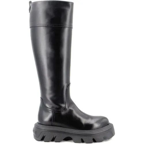 Lovec C Leather Boots , female, Sizes: 4 UK, 6 UK, 7 UK - Casadei - Modalova