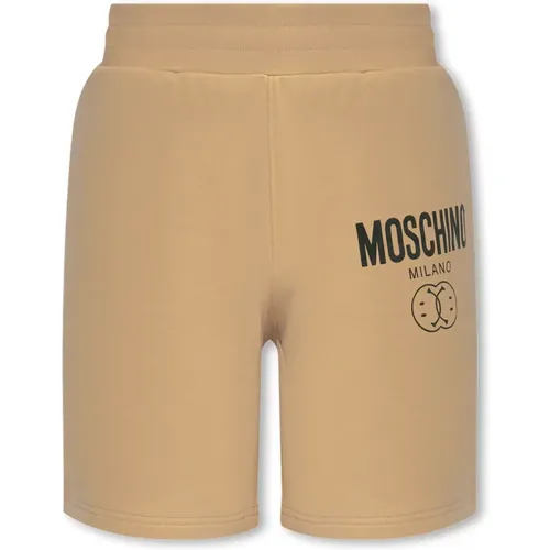 Shorts mit Logo , Herren, Größe: S - Moschino - Modalova