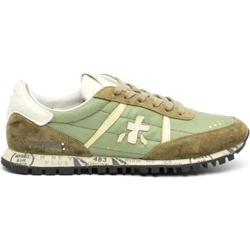 Mens Shoes Sneakers Verde Noos , male, Sizes: 7 UK - Premiata - Modalova