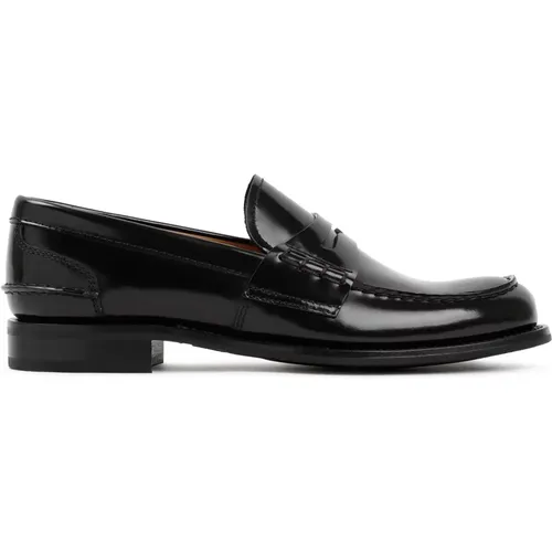 Leather Loafer Shoes , female, Sizes: 3 1/2 UK, 6 UK, 3 UK, 4 1/2 UK, 7 UK, 5 1/2 UK, 5 UK, 4 UK - Church's - Modalova