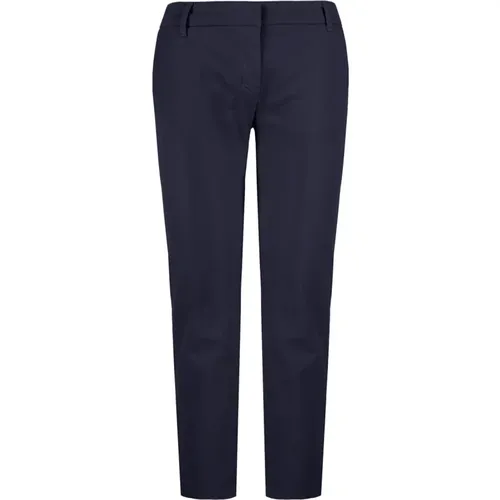 Lightweight Stretch Cotton Twill Chino Pants , female, Sizes: L, S, 2XS - BomBoogie - Modalova